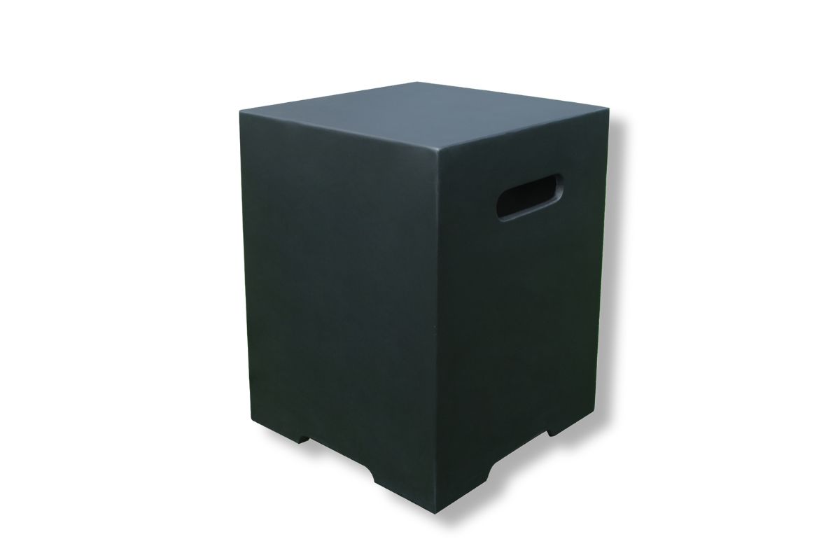 Czarna osłona butli — do 7,5 kg