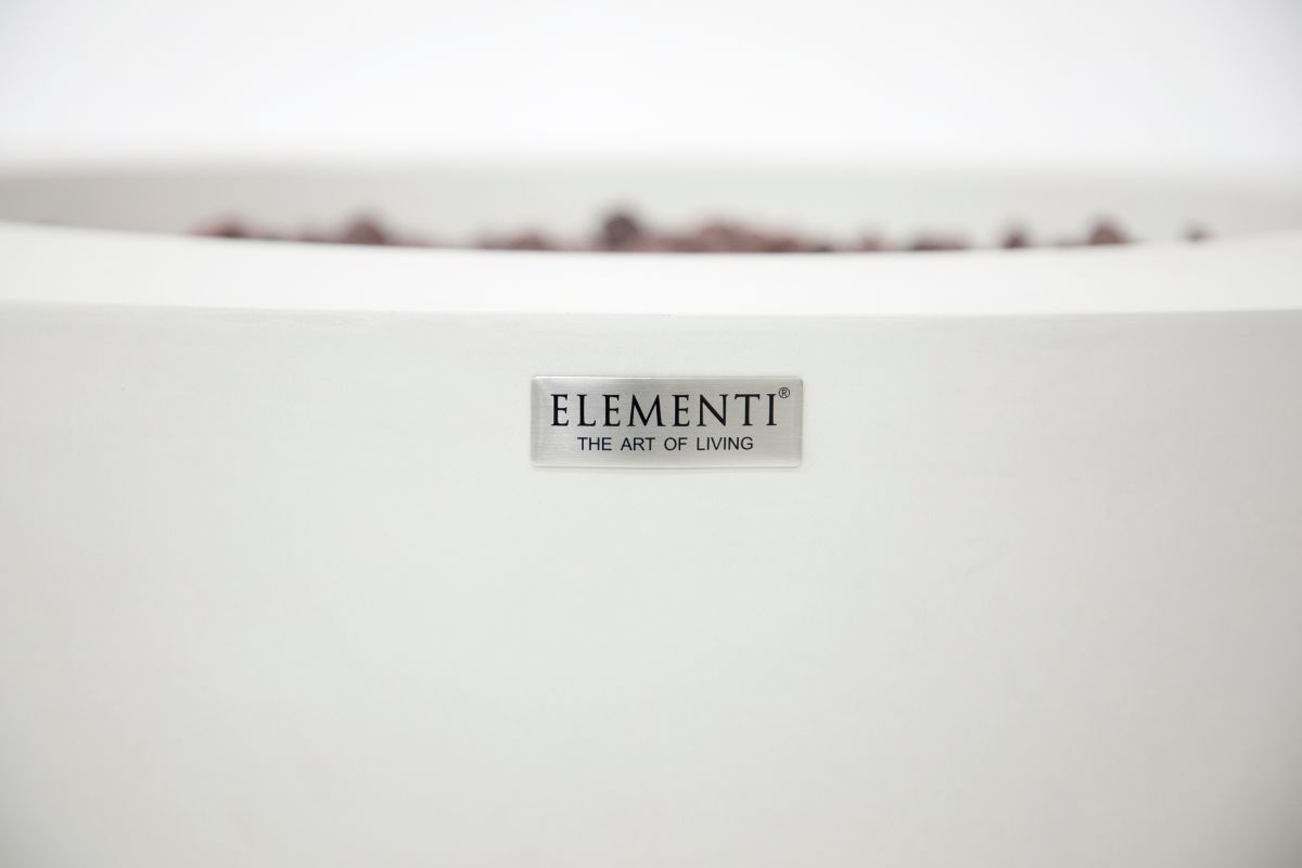 Detal LUNAR BOWL Cream White z plakietką ELEMENTI